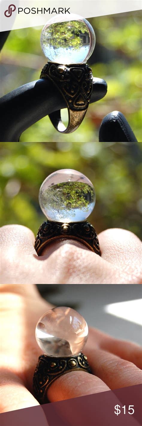 Occult 8 ball ring